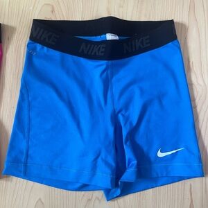 Nike Blue Athletic Shorts Lightweight Performance